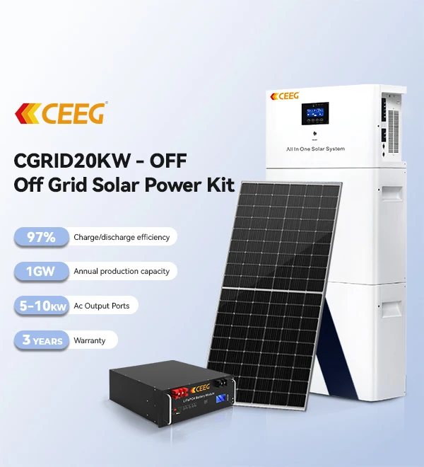 Ceegsun 20KW Complete Off Grid Solar Kit For Remote Residential or Island Alone Use Picture 1